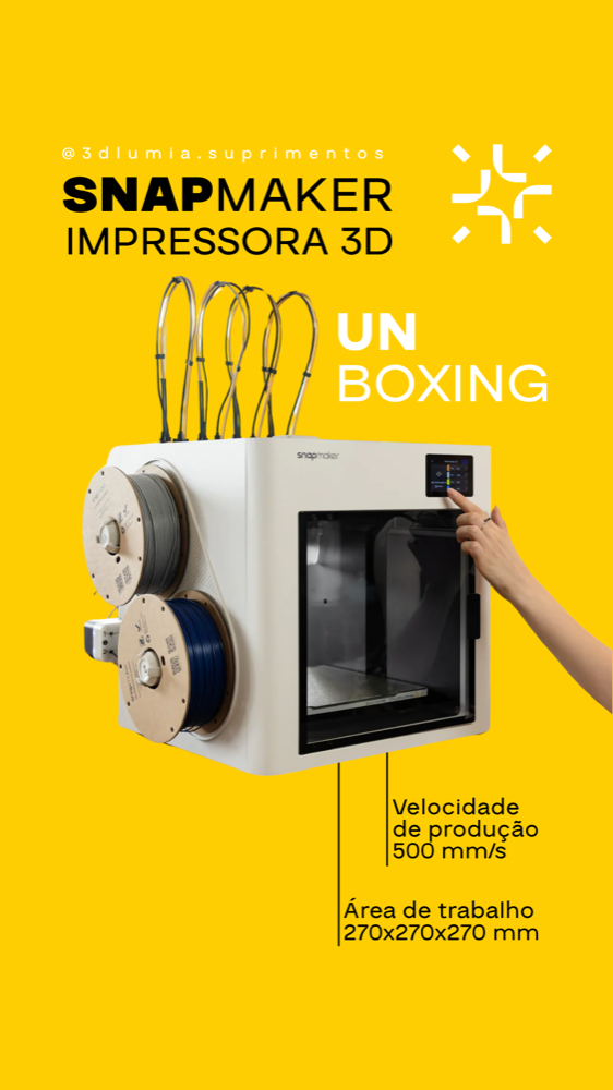 Impressora 3D Snapmaker U1